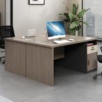 Компьютерный стол Naijia 160х60 см, двойной, модель 5 см, в комплекте со стулом - фото 3