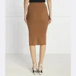 Шерстяная юбка Pinko, коричневый - фото 3