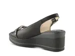 Сандалии Tamra Wedge Spring Step, Black - фото 7