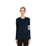 Milano Stitch Classic 4 Bar Pullover THOM BROWNE, синий - фото 6