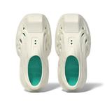 Клогс Unisex CHIKOKU, черный верх фиолетовая подошва - фото 3