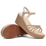 Сандалии женские Tata, золотой - фото 9