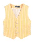 Жилет для ребенка Manuell & Frank, горчичный - фото