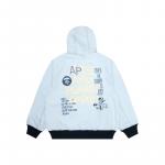 Aape Вышитая джинсовая куртка, Blue BLA - фото 4