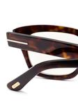 TOM FORD Eyewear очки в прямоугольной оправе, коричневый - фото 3
