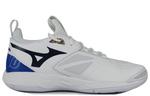 Носки Mizuno Wave Momentum 2 'White Black Blue', черный - фото 2