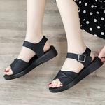 Женские сандалии Warrior One Strap на платформе 2 см черные - фото 5