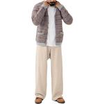 Кардиган в технике фэр-айл Beams, синий - фото 11