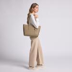 Сумка-шоппер Lazarotti Bologna, песочный - фото 5