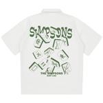 The Simpsons Рубашка-поло унисекс «Симпсоны», Черный - фото 3