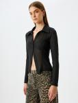 Блуза Koton, черный - фото