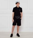 Рубашка поло Regular fit Boss Kidswear, черный - фото 2