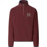 Толстовка Hackett Heritage half zip, красный - фото 3