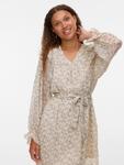 Мини платье VERO MODA VMPETRA, Cream/Kitt - фото 3