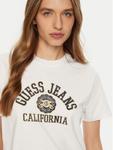 Футболка стандартного кроя Guess, белый - фото 4