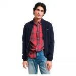 Свитер Gant Superfine Lambswool Full Zip, синий - фото