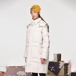 Пуховик женский NORTHLAND, Белый абрикос - фото 10