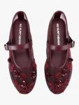 Балетки Nancy Mesh KG Kurt Geiger, Wine - фото 3