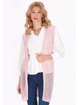 Свитер-жилет usha FESTIVAL, цвет rose multicolor - фото 3