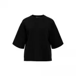Свитер Object Reynard 2/4 short sleeve, черный - фото 3