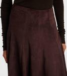 Юбка миди из замши Stouls, Castor - фото 4