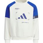 Детский свитшот Adidas, белый - фото
