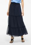 Юбка макси VILA, темно-синий - фото