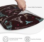 Pevtufa Чехлы на подушки с принтом Эйфелевой башни Eiffel Tower - фото 5