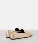 Атласные мокасины Monroe Khaite, песочный - фото 2