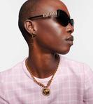 Солнечные очки Medusa в стиле кошачий глаз Versace - фото 6