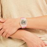 Унисекс скелетон часы 41 мм SO29Z105 SWATCH - фото 5