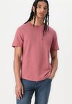 Футболка GAP LIVED CURVED HEM, Washed Red/Red - фото 4