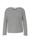 Топ comma casual identity Long sleeved top, Weiß/White - фото 6