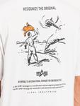 Футболка ALPHA INDUSTRIES, White - фото 5