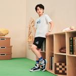 Кроссовки для детей "Дети" Erke Kids, синий/бежевый - фото 8