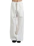 Брюки Белас Moncler + Rick Owens, белый - фото