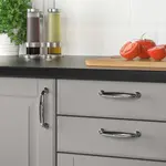 Ручка, хромированная, 112 мм, 2 шт. ENERYDA IKEA - фото 2