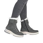 Ботильоны на шнуровке REMONTE, Graphite - фото 2