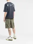Шорты карго OFF-WHITE, зеленый - фото 4