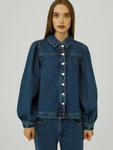 Блуза NORR Ninni, Blue Denim - фото 2