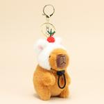 Милый капибара кукла плюшевый брелок 11см высота Whoops - фото 2