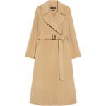 Пальто Weekend Max Mara Manu WEEKEND MaxMara, хаки - фото