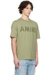 Футболка Amiri с принтом Amiri, зеленый - фото 2