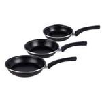 Набор сковородок кения (3 шт.) Magefesa, черный - фото 3