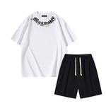 Футболка унисекс magmode, Наряд [белые + черные шорты] - фото 2