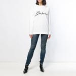 BALMAIN Белая женская толстовка - фото 3