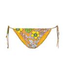 Плавки бикини с цветочным принтом Tory Burch, Brown Floral - фото