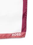 BOSS шелковый платок-паше, белый - фото 2