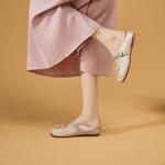 Закрытые тапочки для женщин DAPHNE, Ecru - фото 10