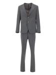 Костюм Santaniello с меланжевым эффектом, серый - фото
